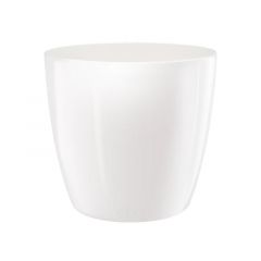 Elho Brussels Diamond Round 14cm White