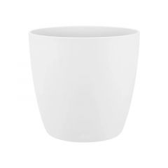 Elho Brussels Round Mini 9.5cm White