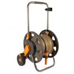 Hozelock Hose Cart + 30m MP Hose & Fittings/Nozzle