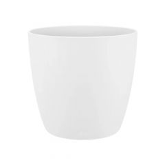 Elho Brussels Round Mini 10.5cm White