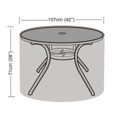 ENJOi 4 Seater Round Table Cover