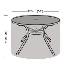 ENJOi 4/6 Seater Round Table Cover