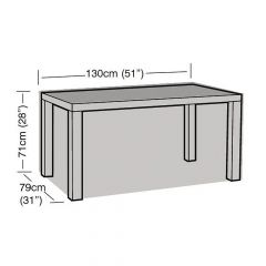 ENJOi 4 Seater Rectangular Table Cover
