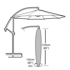 ENJOi Cantilever Parasol Cover