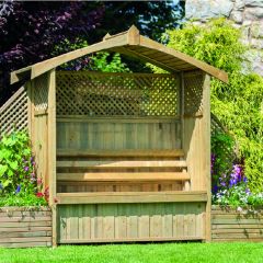 Zest 4 Leisure Hampshire Arbour with Storage Box