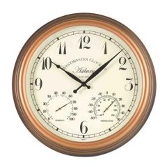 15inch Astbury Wall Clock & Thermometer