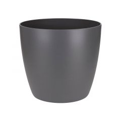 Elho Brussels Mini Round 7cm Anthracite
