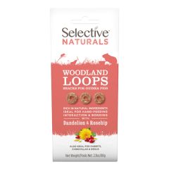 Selective Naturals Woodland Loops Dandelion & Rosehip 80g