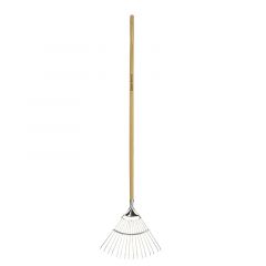 Kent & Stowe Stainless Steel Long Lawn/Leaf Rake