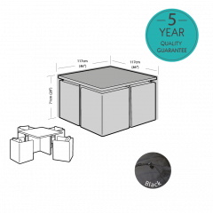 ENJOi 4 Seater Small Cube Set Cover