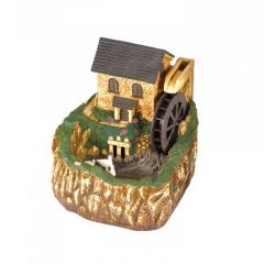 Water Mill Solar Water Feature