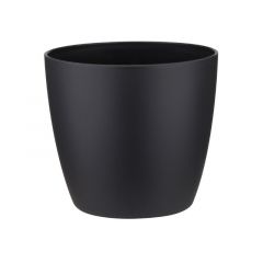 Elho Brussels Mini Round 7cm Living Black