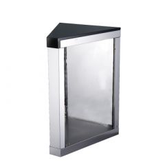 Outdoor Kitchen Stainless Steel 45 Degree Cabinet w Granite Top
