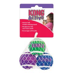 KONG Cat Tennis Balls with Bells