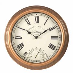 12inch Astbury Wall Clock & Thermometer