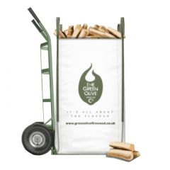 Green Olive Kiln Dried Hardwood Log Barrow Bag