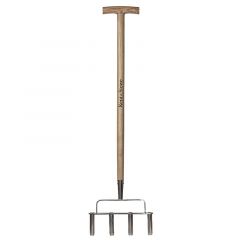 Kent & Stowe Hollow Tine Aerator (4 prong)