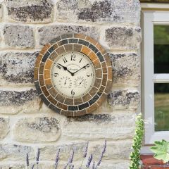 14inch Stonegate Mosaic Wall Clock