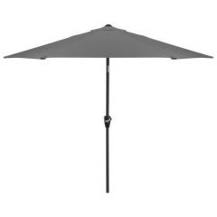 NOVA Antigua Aluminium Parasol 3m Round Grey