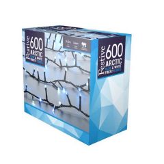 Festive 600 Arctic LED String Lights