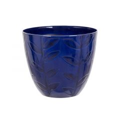 Leaves Pot Blue 32cm