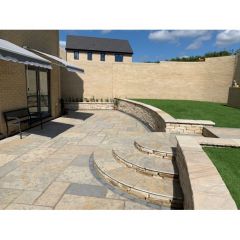 Antiqued Amber Limestone 14.85m² Project Pack
