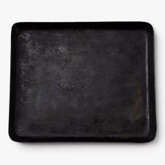 DeliVita Rectangular Black Iron Dish