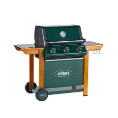 Outback Ranger 3 Burner Hybrid Gas BBQ