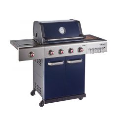 Outback Jupiter 4 Burner Hybrid Gas BBQ Blue