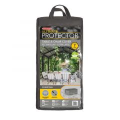 Ultimate Protector Rectangular Table and Chair  XL Charcoal Cover