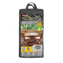 Ultimate Protector Circular Patio Set  4/6 Seat Charcoal Cover