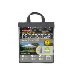 Ultimate Protector Parasol Medium Charcoal Cover + Zip 