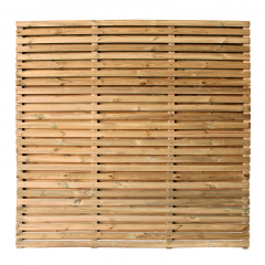 Hit & Miss Fence Panel 6ft