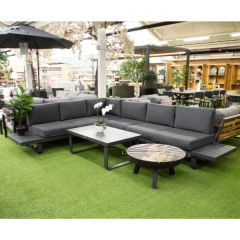 ENJOi Onyx Corner w FREE ENJOi Medium Dawn Firepit