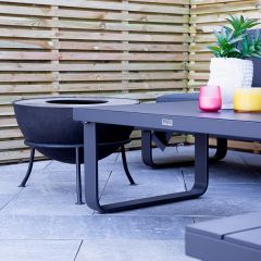 ENJOi Onyx Corner w FREE ENJOi Medium Dusk Firebowl