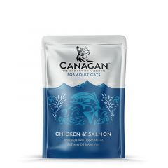 Canagan Cat Pouch Chicken & Salmon 8x85g