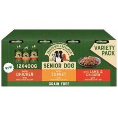 James Wellbeloved Grain Free Senior in Loaf Can 12x400g