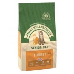 James Wellbeloved Cat Food Turkey and Rice Senior 4kg