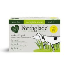 Forthglade Complete Meal Adult Grain Free Multipack 12x395g