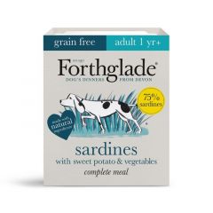 Forthglade Complete Adult Sardines Grain Free 18x395g