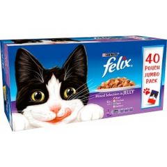 Felix Pouch Mixed Selection 40x100g