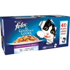 Felix AGAIL Mixed Pack Pouch 40x100g