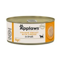 Applaws Cat Food Chicken and Cheese 24x70g