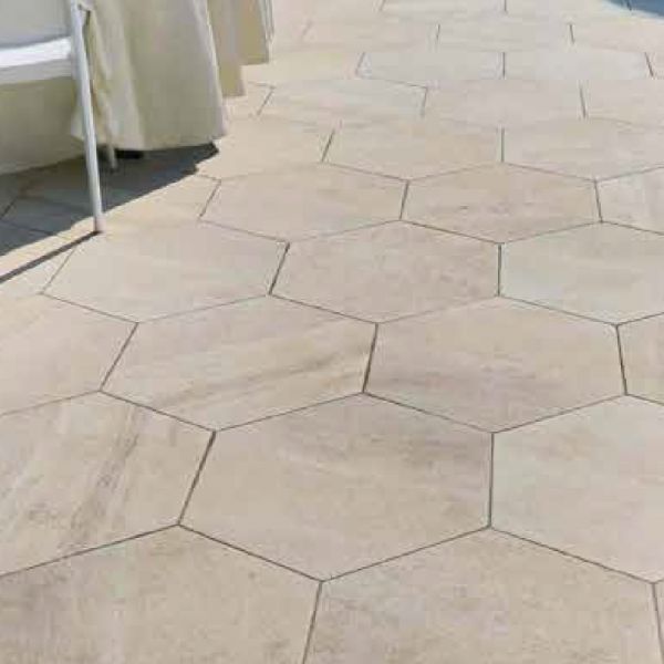 Hex Paving Cappuccino