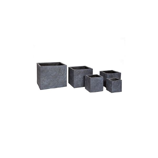 Mega Arizona Cubi Square Graphite Pot