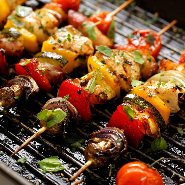 Easy Grilled Vegetable Skewers